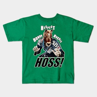 BJJ Honor Hespect Hussle Hoss! Kids T-Shirt